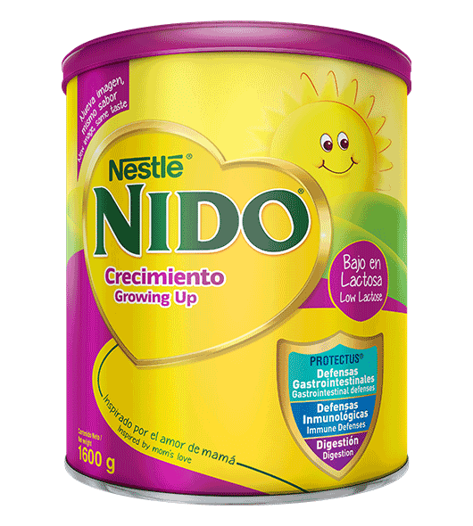 NIDO® Crecimiento Bajo en Lactosa