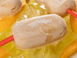 paleta guineo y mango