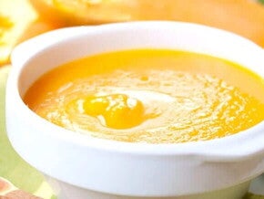 Papilla de papaya y pera
