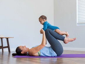 Tu bebé es el mejor entrenador para que recuperes tu figura