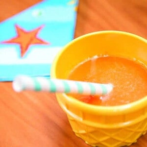 Receta de Batido con naranja y mandarina Batido con naranja y mandarina
