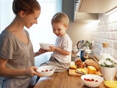Alimentos energéticos para tus hijos 