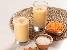 batida zanahoria arroz