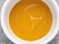 Papilla de Papaya y Pera