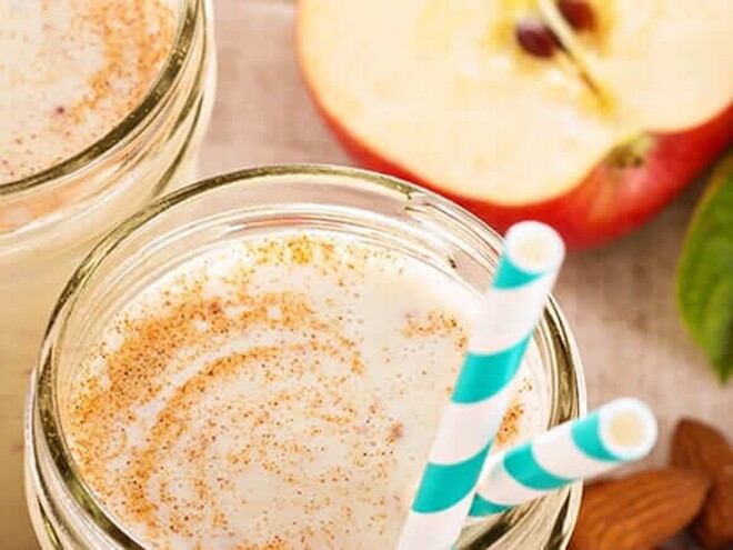 Receta de Batido de manzana Batido de manzana