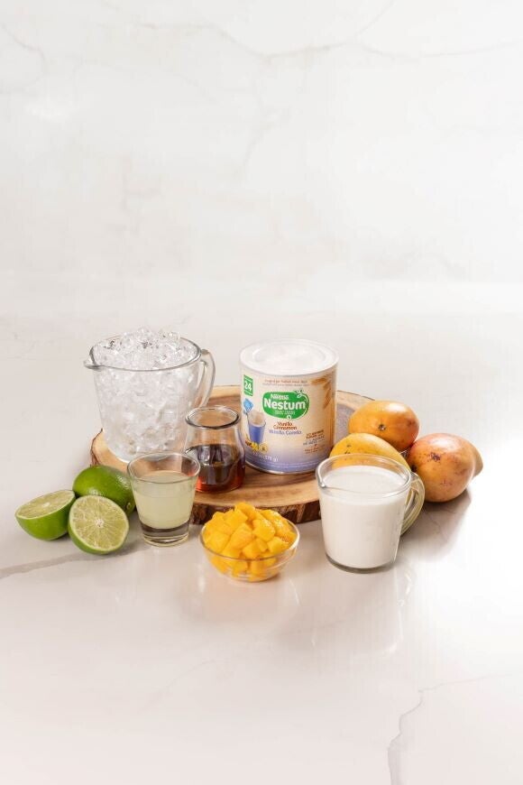 batido mango nestum
