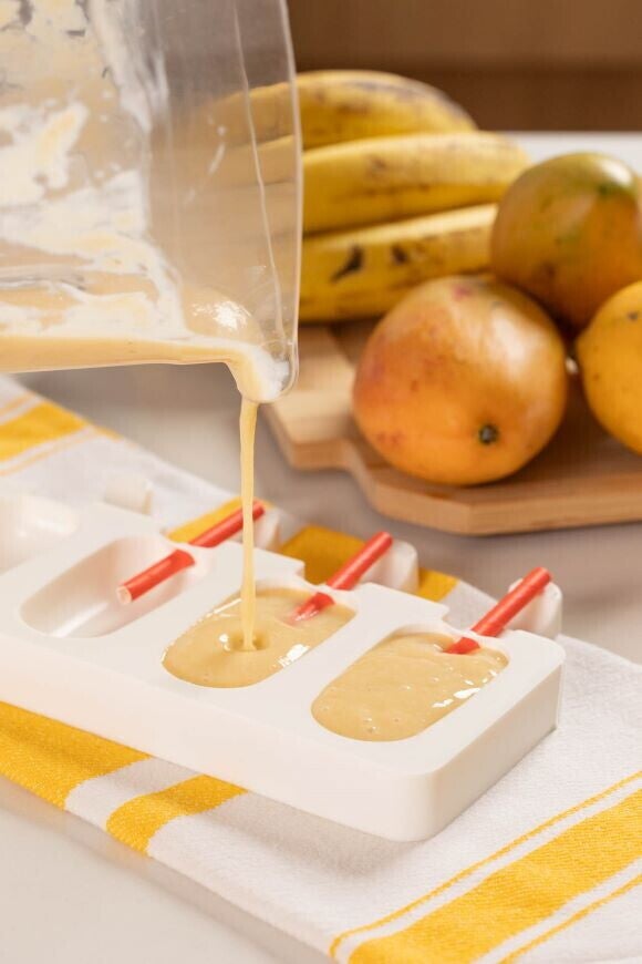 paleta guineo y mango